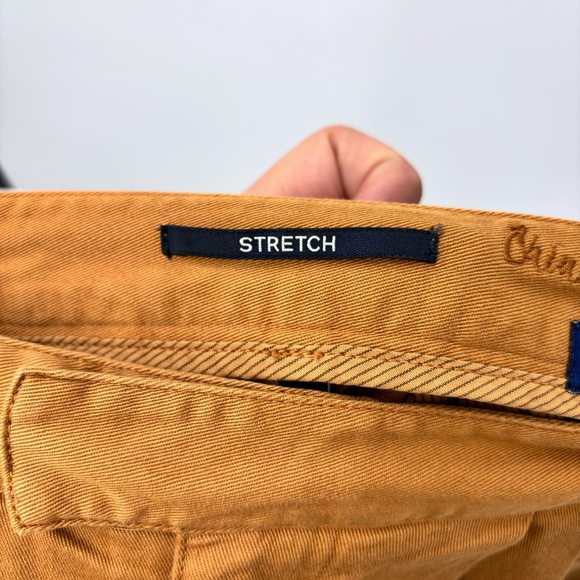 Woolrich Women's Mid Rise Chino Shorts Khaki Size 27 - Picture 5 of 7